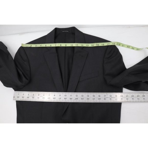 John Varvatos Sport Coat Mens Size 38R Loft Blazer Two Button Wool Single Needle - Picture 9 of 15